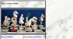 Desktop Screenshot of chessantiquesonline.com